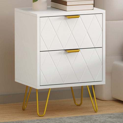 LIVING FUSION LEYTON BEDSIDE TABLE