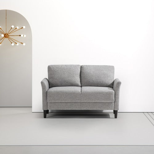 STUDIO HOME LIGHT GREY 2 SEATER CLASSIC SOFA