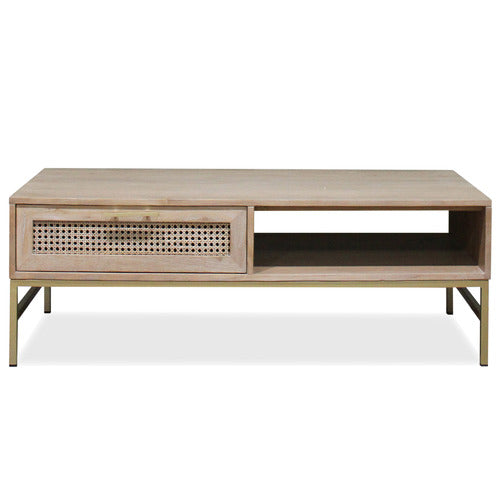 CARRINGTON FURNITURE LILO RATTAN COFFEE TABLE