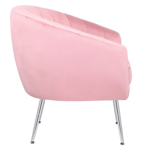 SOUTHERN STYLERS LINOS VELVET ARMCHAIR