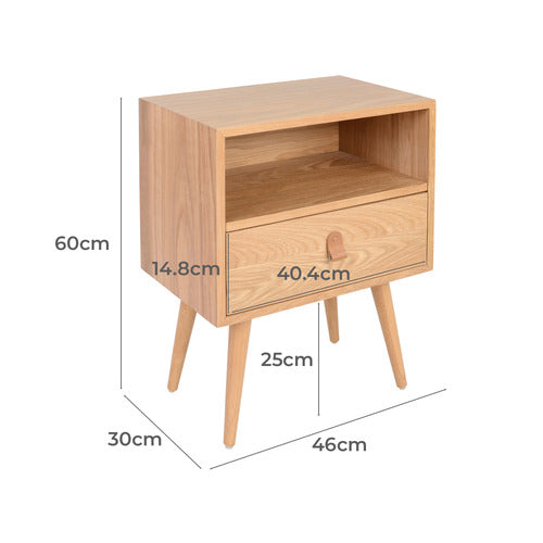 LUNA BEDSIDE TABLE
