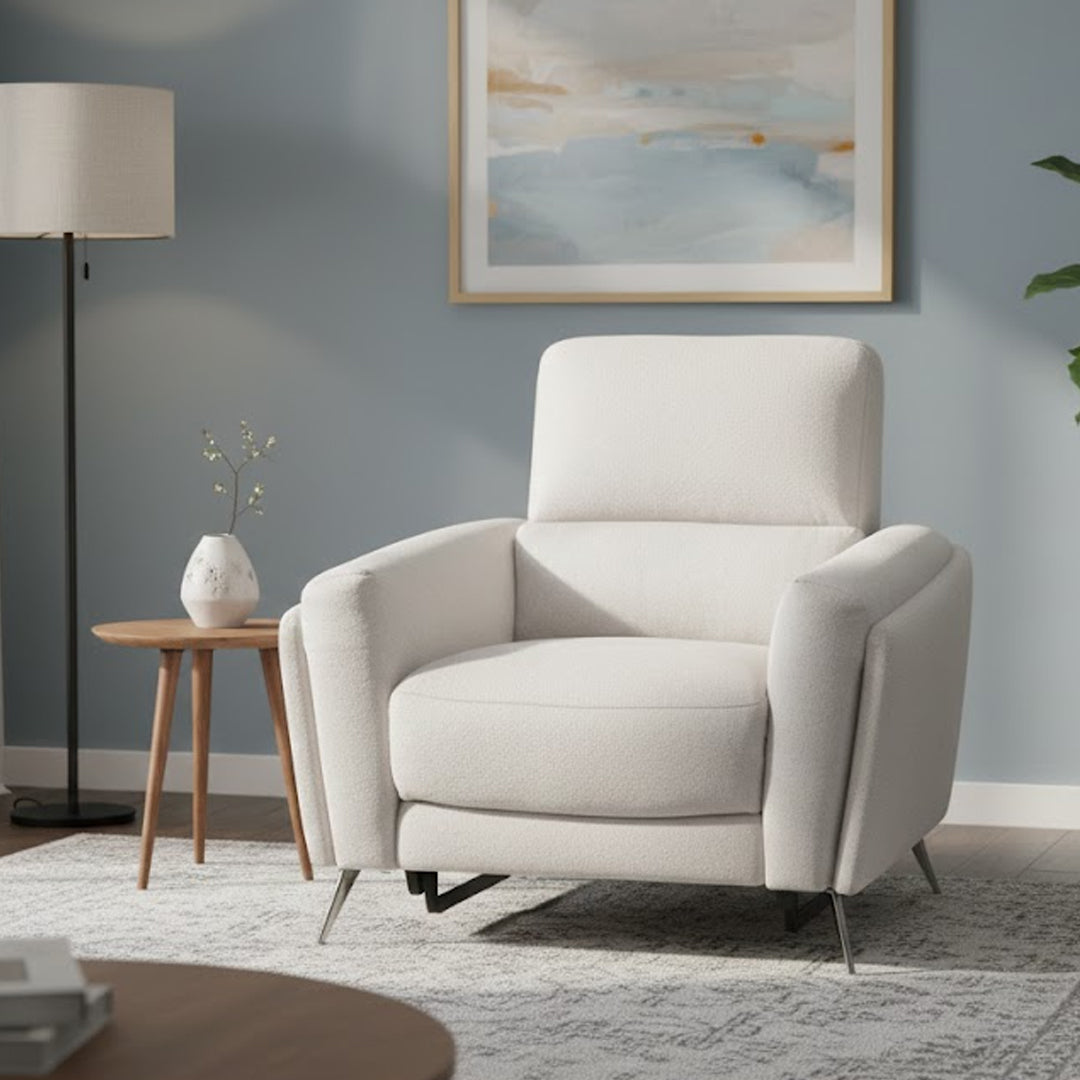 MAEVE FABRIC ELECTRIC RECLINER BEIGE