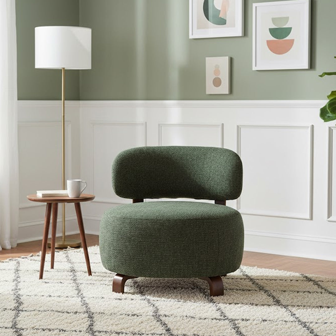 MONREALE ACCENT CHAIR GREEN