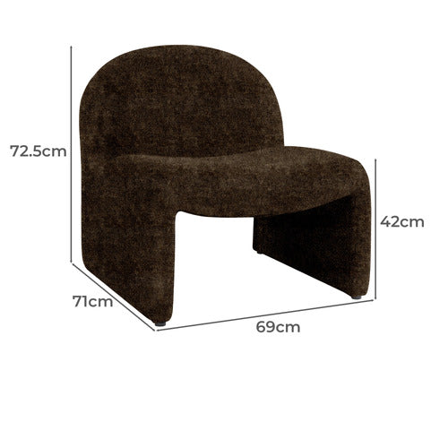 MADDIE BOUCLE ACCENT CHAIR