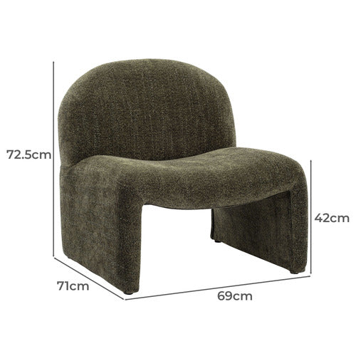 MADDIE BOUCLE ACCENT CHAIR
