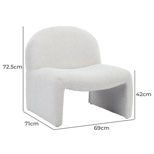 MADDIE BOUCLE ACCENT CHAIR