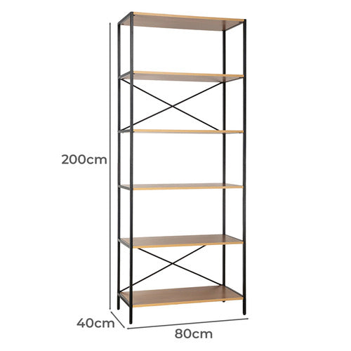 EXPERT HOMEWARES MADINA 6 TIER SHELVING UNIT