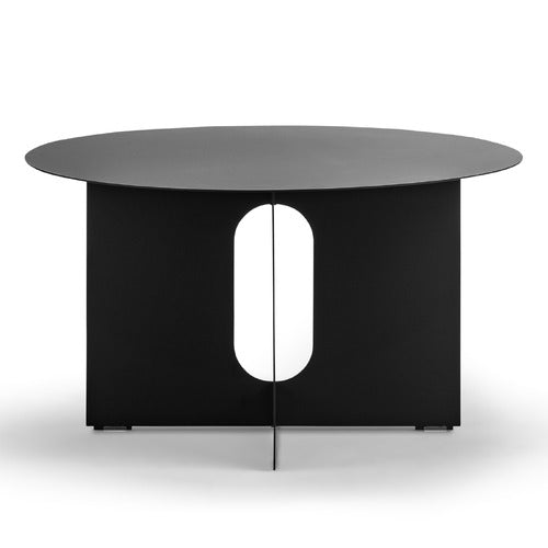 CONTINENTAL DESIGNS MAFFEI STAINLESS STEEL COFFEE TABLE