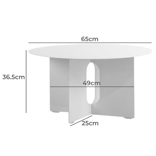 CONTINENTAL DESIGNS MAFFEI STAINLESS STEEL COFFEE TABLE