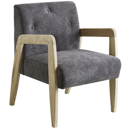 MAJA ANSEL DESIGN GREY FERREIRA UPHOLSTERED ARMCHAIR