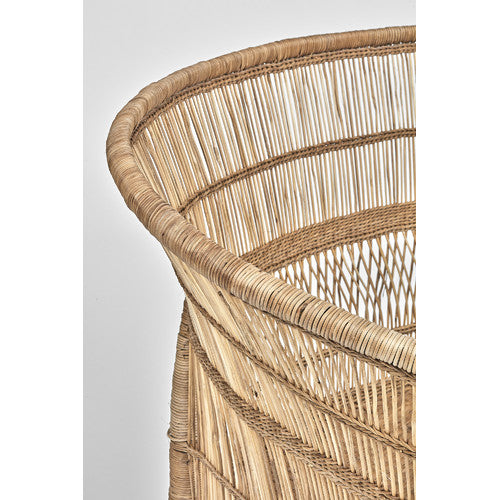 TRIBAL EXPRESSIONS AUTHENTIC MALAWI REED ARMCHAIR