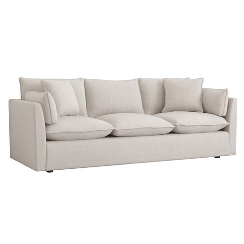 MALIBU 3 SEATER UPHOLSTERED SOFA