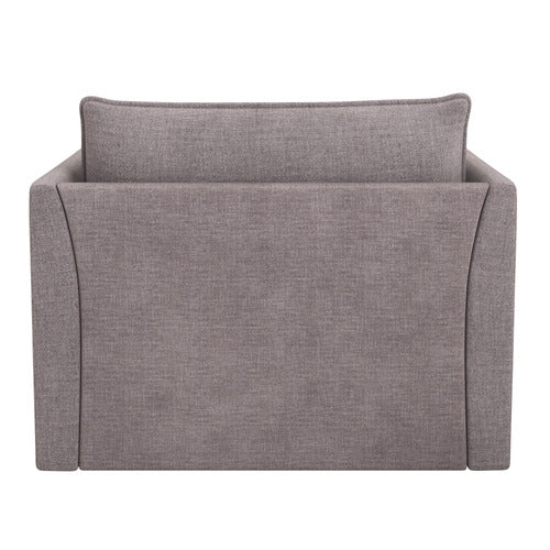 MALIBU UPHOLSTERED SWIVEL ARMCHAIR