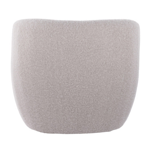 THE HOME COLLECTIVE MALIX FAUX MOHAIR ARMCHAIR