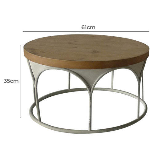 HIGH ST. MARTINIQUE 61CM COFFEE TABLE