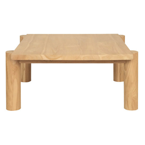 LA VERDE MAURO MAHOGANY WOOD COFFEE TABLE