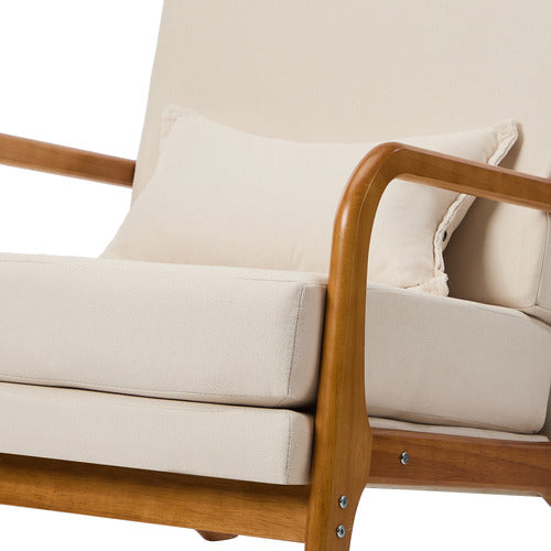 LIVING FUSION MAYFIELD UPHOLSTERED ARMCHAIR
