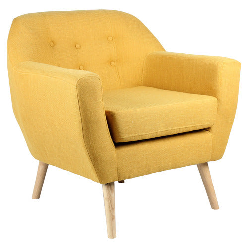 NATURALLY PROVINICIAL MEDEA LINEN ARMCHAIR