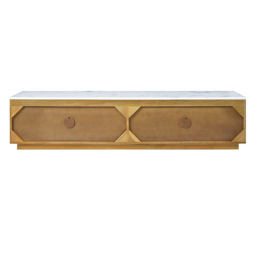 MIA MANGO WOOD & MARBLE TV UNIT