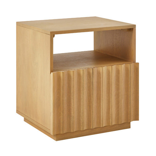 MIA MANGO WOOD BEDSIDE TABLE