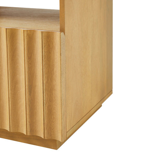 MIA MANGO WOOD BEDSIDE TABLE