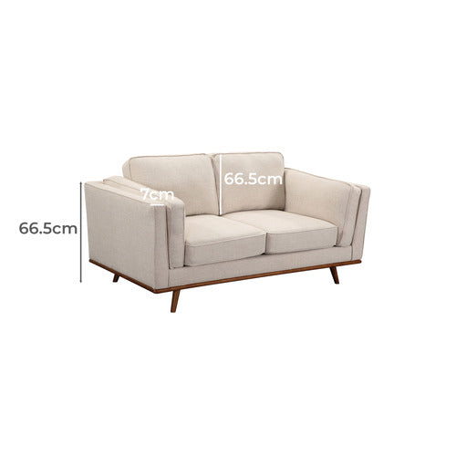 SOUTHERN STYLERS MODERN BROOKLYN 2 SEATER SOFA