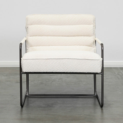 BROOKLYN AND BELLA MONIKA BOUCLE ACCENT CHAIR