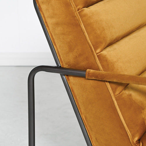 BROOKLYN AND BELLA MONIKA VELVET ACCENT CHAIR