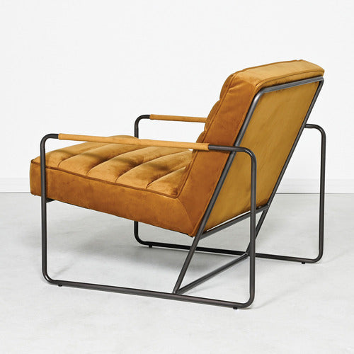 BROOKLYN AND BELLA MONIKA VELVET ACCENT CHAIR