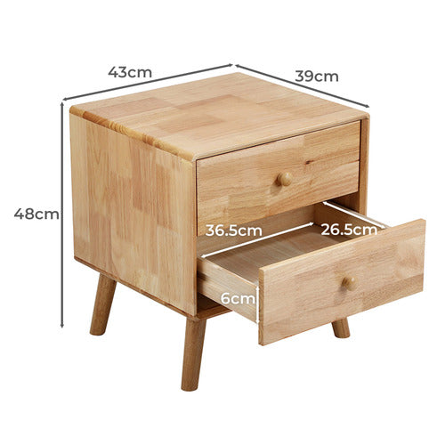 LIVING FUSION MONROE BEDSIDE TABLE