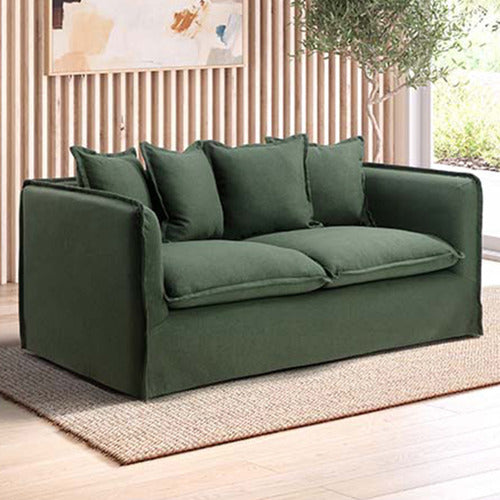 MONTAUK 2 SEATER UPHOLSTERED SLIPCOVER SOFA
