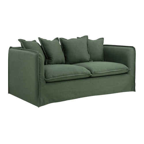 MONTAUK 2 SEATER UPHOLSTERED SLIPCOVER SOFA