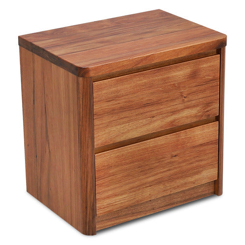 EVERGREEN HOME MONTY BLACKWOOD BEDSIDE TABLE
