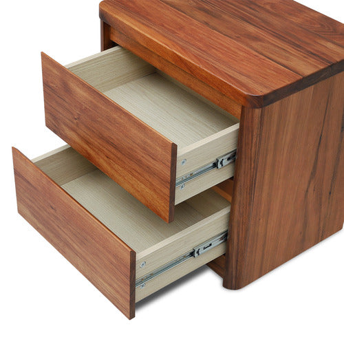 EVERGREEN HOME MONTY BLACKWOOD BEDSIDE TABLE