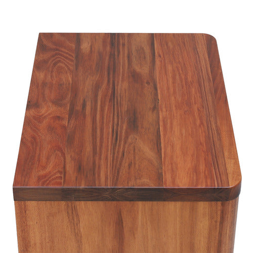 EVERGREEN HOME MONTY BLACKWOOD BEDSIDE TABLE