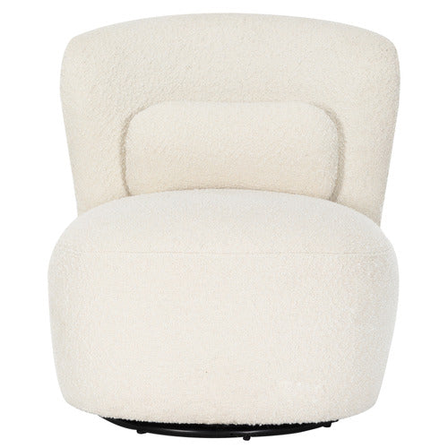 MONTY BOUCLÉ SWIVEL ARMCHAIR
