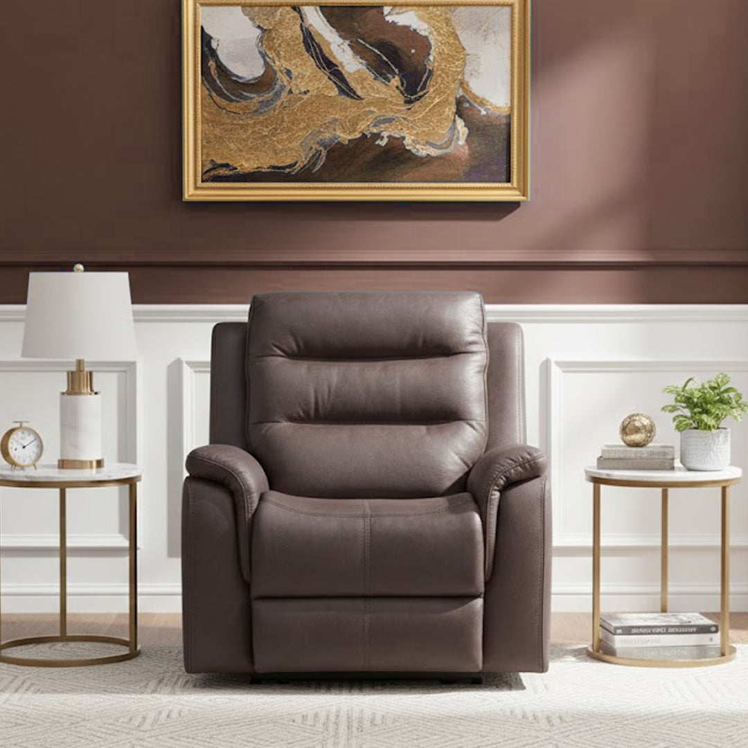 NADAL FABRIC ELECTRIC RECLINER CHARCOAL