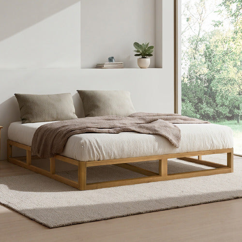 STUDIO HOME NATURAL KENDALL BED BASE