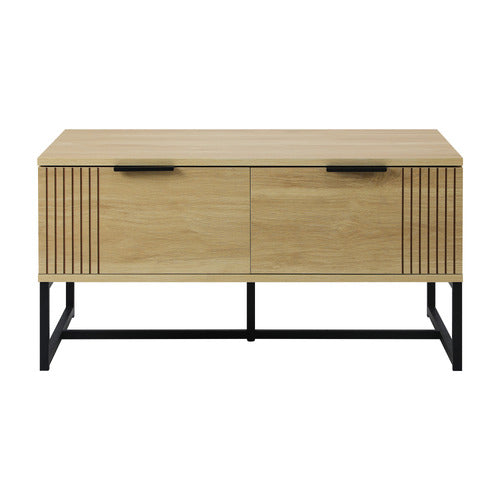 LIVING FUSION NATURAL BRANDY COFFEE TABLE