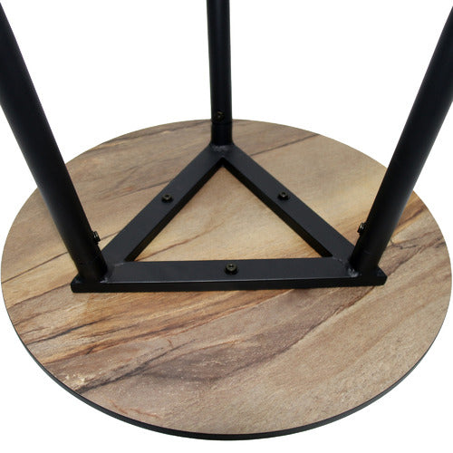 NATURALLY PROVINICIAL NATURAL CORSHA ROUND OUTDOOR COFFEE TABLE