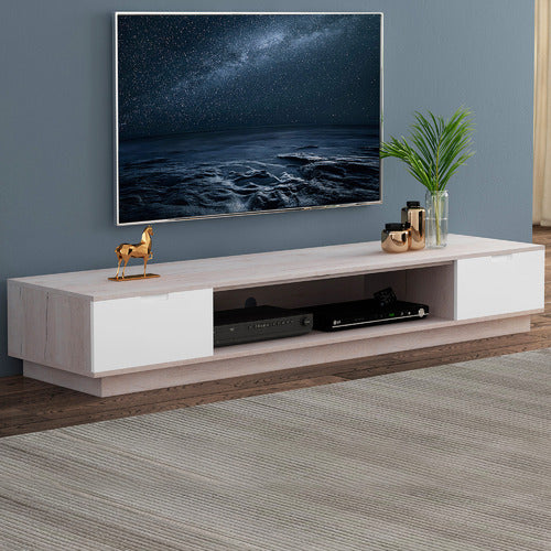 MONUMENT FURNITURE 220CM NATURAL RIO TV UNIT