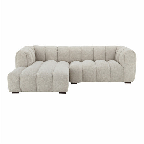 NELSON PREMIUM 3 SEATER UPHOLSTERED SOFA WITH CHAISE
