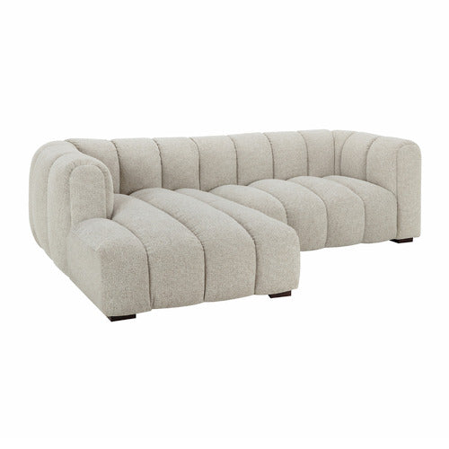 NELSON PREMIUM 3 SEATER UPHOLSTERED SOFA WITH CHAISE