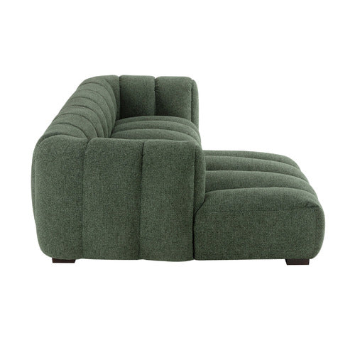 NELSON PREMIUM 3 SEATER UPHOLSTERED SOFA WITH CHAISE