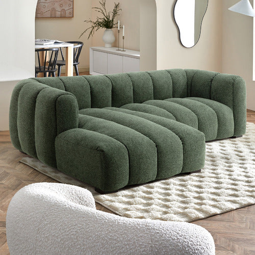 NELSON PREMIUM 3 SEATER UPHOLSTERED SOFA WITH CHAISE