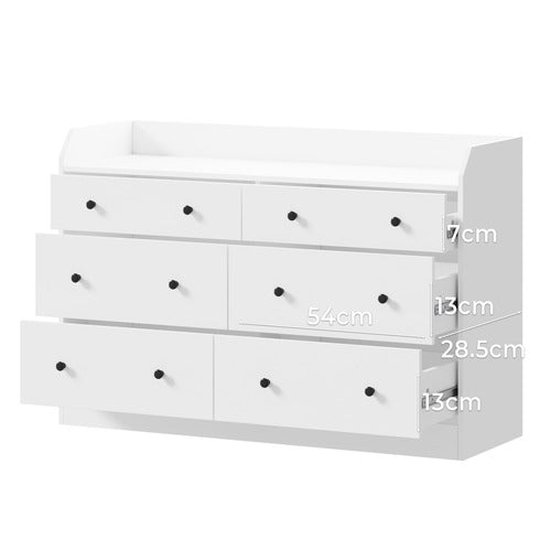 LIVING FUSION NOAH 6 DRAWER CHEST