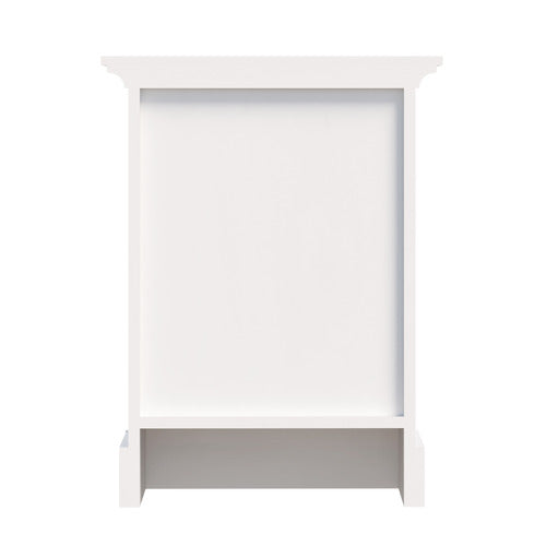 CAPE FURNITURE NOELLE 2 DRAWER BEDSIDE TABLE