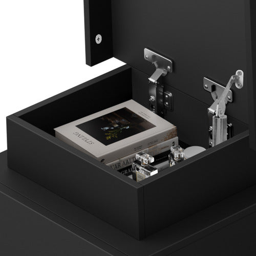 HOXTON ROOM NOVA 3 DRAWER BEDSIDE TABLE WITH LED LIGHT