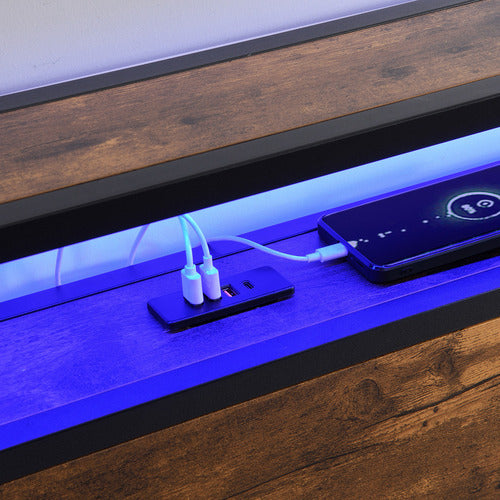 CASSINGTON HOME LINFORD BED WITH LED & DRAWERS