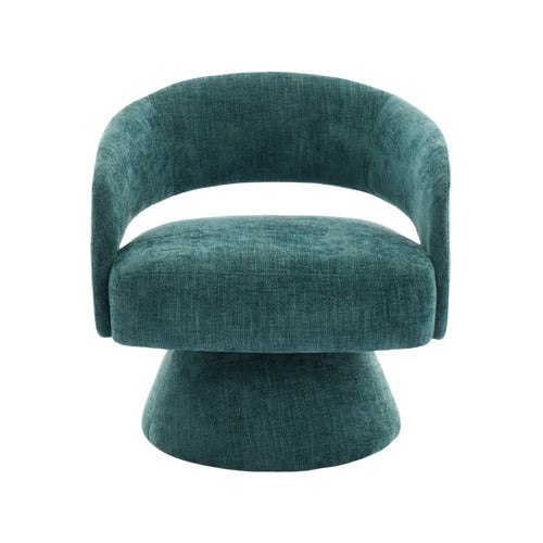 CASSINGTON HOME NYLAH CHENILLE SWIVEL ARMCHAIR